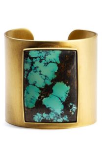 Kelly Wearstler Brass Turquoise Cuff