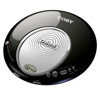 Coby CXCD114 Personal CD Player with DBBS Black New