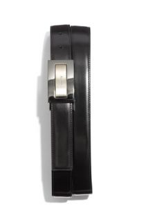 Salvatore Ferragamo Plaque Buckle Reversible Leather Belt
