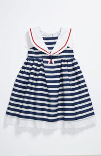Pippa & Julie Stripe Sailor Dress (Toddler)