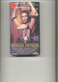 Dolls House VHS Claire Bloom Anthonly Hopkins 093124010055