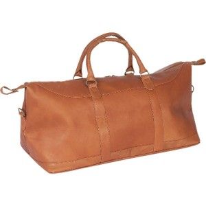 clairechase all american premium leather duffle bag