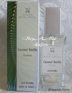 Hawaiian Coconut Vanilla Perfume Spray by Island Bath Body Hawaii New