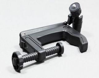 Mini Portable Swiveling C Clamp Tripod Stand for Camera Camcorder