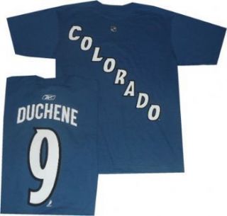 Colorado Avalanche Matt Duchene T Shirt Blue Alt Small