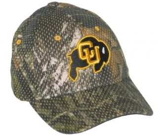 Colorado Buffaloes Full Draw Camo Flex Fit Hat Cap L XL