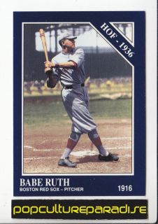 Babe Ruth Conlon Collection Color Variant Card 4