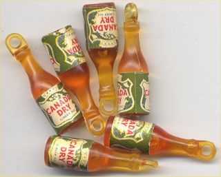 Canada Dry Ginger Ale Soda Bottle Vintage Charms