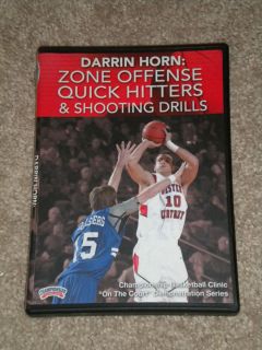 Basketball Coaching DVD Darrin Horne Zone Offense Quick Hitters