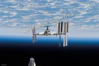 View of The International Space Station Poster 16x24