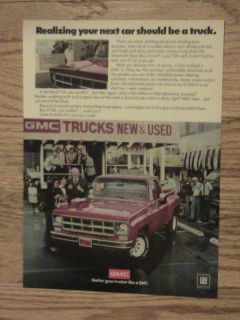1978 Chevy Truck Advertisement Dealer Chevrolet GMC Ad