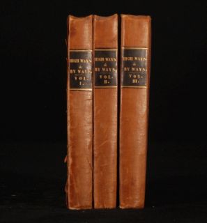 1825 3 Vols Highways Byways 2nd Series T C Grattan