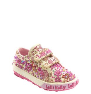 Lelli Kelly Dots Velcro® Sneaker (Toddler & Little Kid)