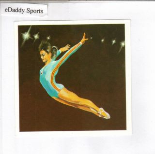 1983 Nadia Comaneci Lyons Maid Junior Champs Gymnastics Card