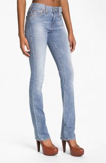 True Religion Brand Jeans Stacey Straight Leg Stretch Jeans (Drifter)