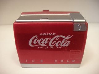 1950s Coca Cola Coke Miniature Cooler Music Box