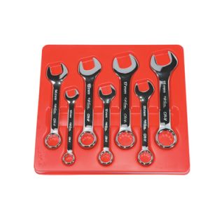Tool 41700 7pc Metric Combination Short Wrench Set
