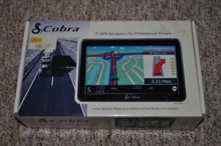 Cobra GPSM 770 CB GPS Receiver 7 Screen Truck Driving Kit
