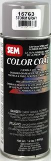  storm gray flexible vinyl plastic aerosol spray paint can sem color