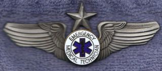 EMT Emergency Medical Tech Deluxe Pilot Flight Wings 2