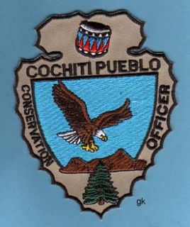 cochiti pueblo nm tribal arrowhead police patch the pueblo of cochiti