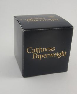 Caithness Glass Paperweight Cauldron Rainbow Terris 1995 d11