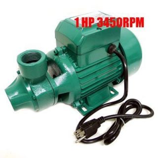 Industrial 1HP Centrifugal Clear Water Pump 1 Electric Pond Pool