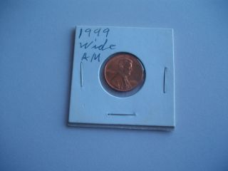 1999 Lincoln Cent Wide A M