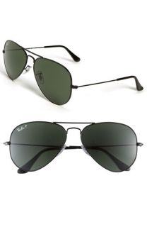 Ray Ban Aviator 55mm Polarized Sunglasses