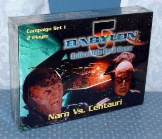 Babylon 5 Collectible Card Game Narn vs Centauri 1997 MISB
