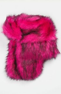 Juicy Couture Faux Fur Trapper Hat (Girls)