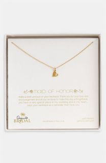 Dogeared Maid of Honor   Heart Pendant Necklace ( Exclusive)