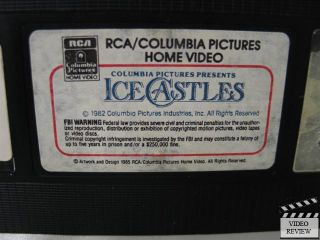 Ice Castles VHS Robby Benson Colleen Dewhurst