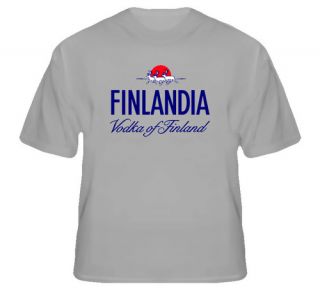 Finlandia Classic Vodka Finland Drink T Shirt