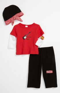 Baby Aspen Baby Rockstar Shirt, Pants & Hat (Infant)