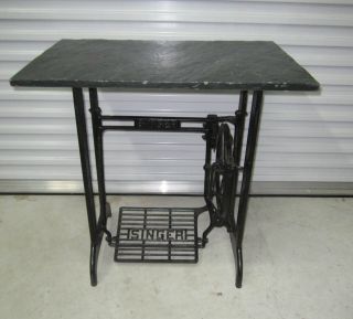 SUPER INDUSTRIAL~MACHINE AGE SINGER SEWING MACHINE BASE / TABLE GREAT