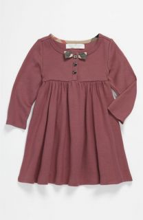 Burberry Dido Bow Trim Dress (Toddler)