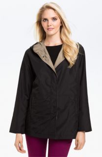 Gallery Reversible Hooded Raincoat (Petite)