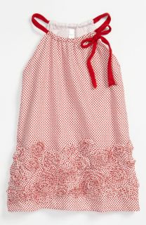 Love U Lots Woven Dress (Little Girls & Big Girls)