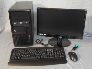  Computer with Monitor 2 7GHz 2GB RAM 500GB Hard Drive 18 5 Monitor