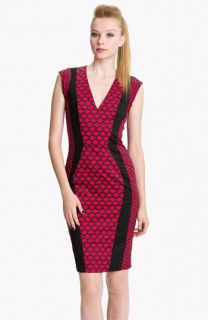 French Connection Geraldine Printed Cotton Sheath Dress