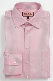 Thomas Pink Slim Fit Traveller Dress Shirt