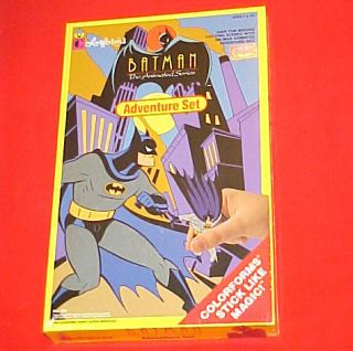 Colorforms BATMAN BTAS Adventure Set #762 AMIMATED SERIES NEW SEALED