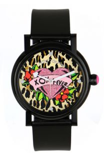 Betsey Johnson Lots n Lots of Time Heart Dial Watch