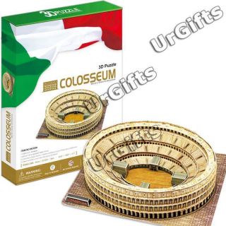 Paper 3D Puzzle Model Roman Colosseum Italy Large New