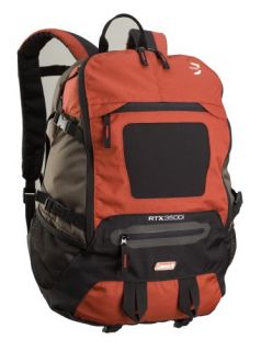 Coleman RTX 3500 35L Backpack with Laptop Pocket Dark Grey Red