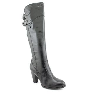 Born Collette Womens Size 9 Black Leather Fashion Knee High Boots