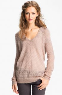 Hinge® Scalloped Pointelle Sweater
