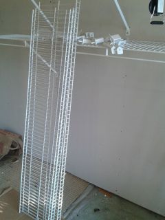  RubberMaid Complete Wire Molded Closet or Storage Hanging System