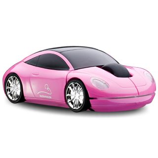 Motormouse Motor Car Wireless Computer Mouse Pink